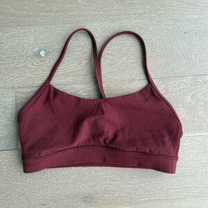 lululemon Burgundy Sports Bra